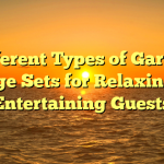 Different Types of Garden Lounge Sets for Relaxing and Entertaining Guests