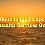 Where to Find Expert Locksmith Services Online